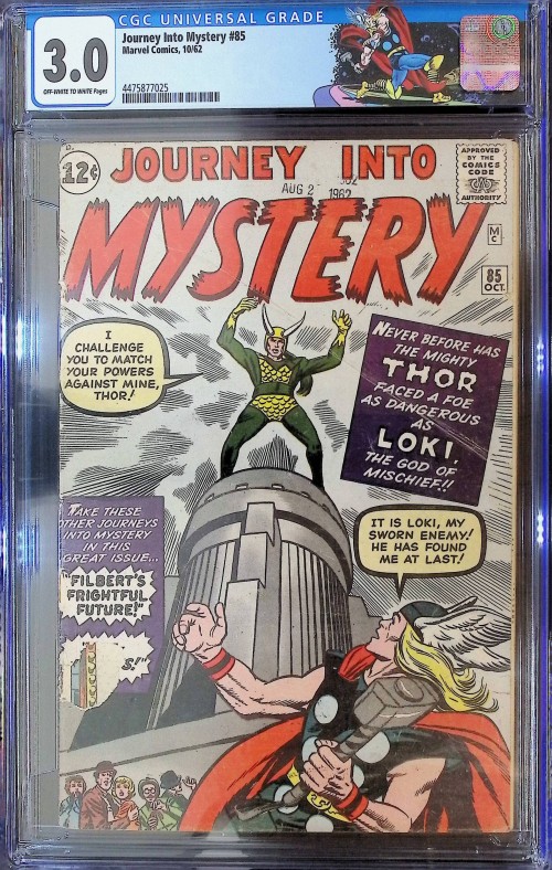 Journey Into Mystery #85 (1952) CGC 3.0