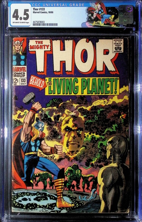 Thor #133 (1966) CGC 4.5