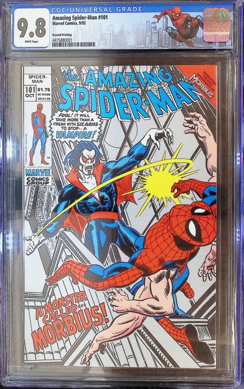 Amazing Spider-Man #101 (1963) second print CGC 9.8