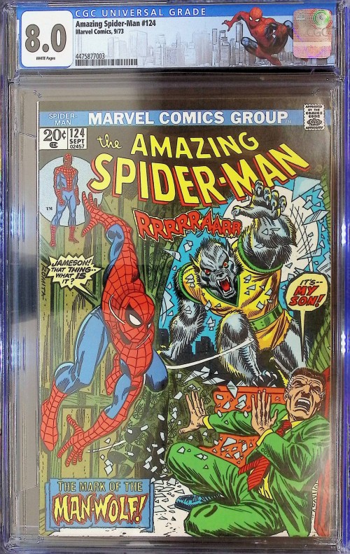 Amazing Spider-Man #124 (1963) CGC 8.0