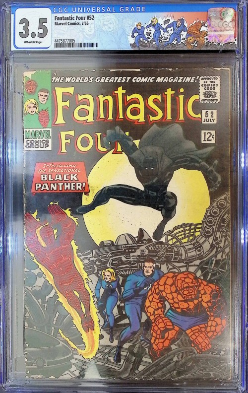 Fantastic Four #52 (1961) CGC 3.5