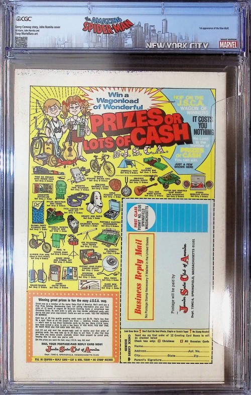 Amazing Spider-Man #124 (1963) CGC 8.0