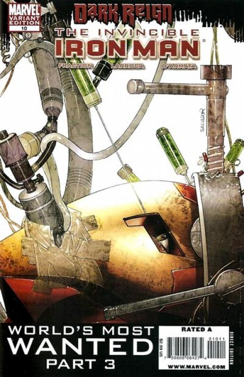 Invincible Iron Man #10 (2008) variant