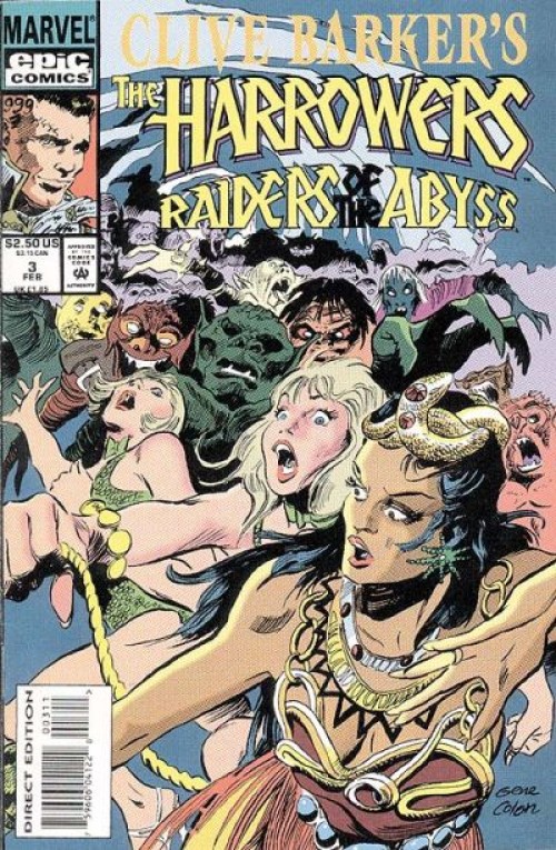 Clive Barker the Harrowers Raiders of the Abyss #3