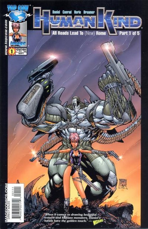 Humankind #1 (2004) guns cover