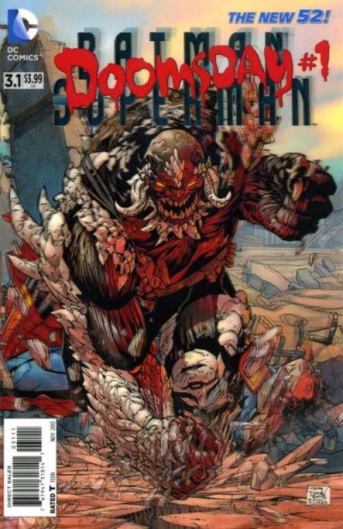 Batman Superman #3.1 (2013) 3D motion