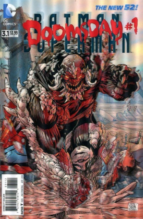 Batman Superman #3.1 (2013) second print