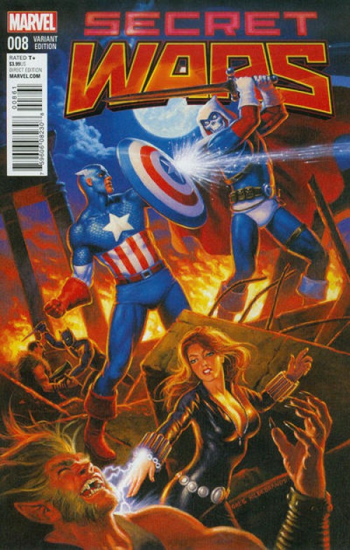Secret Wars #8 (2015) Hildebrandt variant