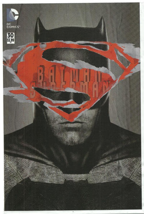 Batman Superman #30 (2013) polybag variant