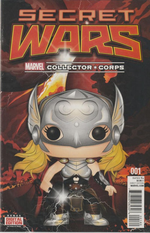Secret Wars #1 (2015) Collector Corps variant