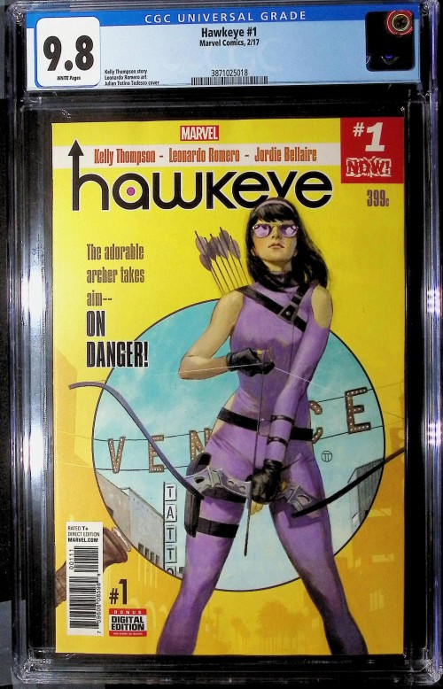 Hawkeye #1 (2016) CGC 9.8