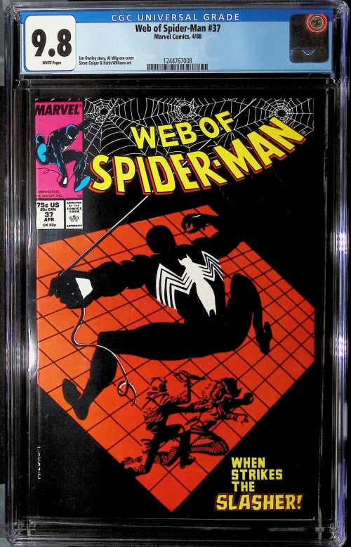 Web of Spider-Man #37 (1985) CGC 9.8