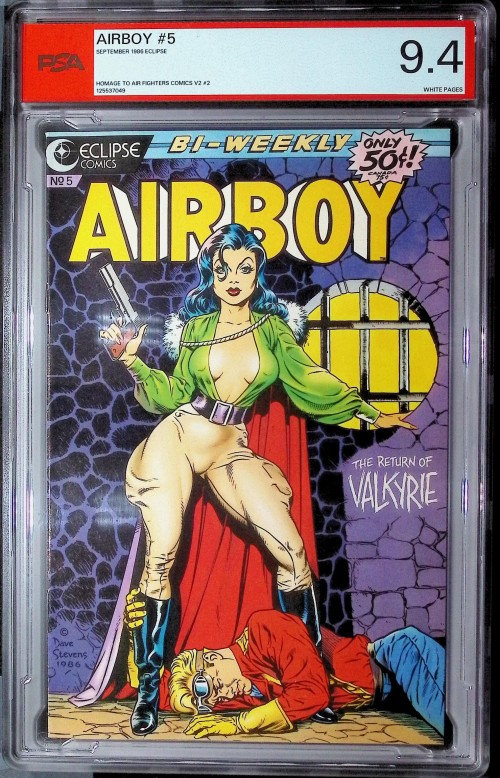 Airboy #5 (1986) PSA 9.4