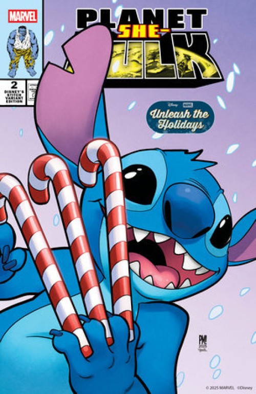 Planet She-Hulk #2 (2025) medina disney stitch unleash the holidays variant