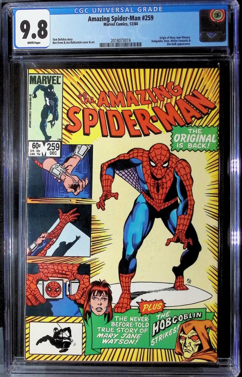 Amazing Spider-Man #259 (1963) CGC 9.8