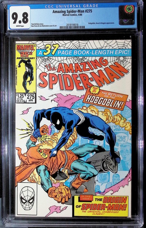 Amazing Spider-Man #275 (1963) CGC 9.8