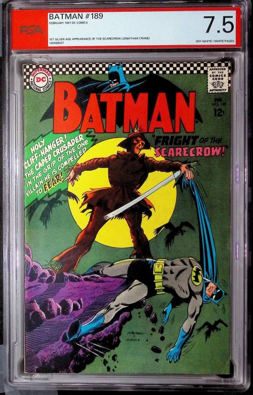 Batman #189 (1940) PSA 7.5