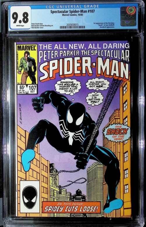 Peter Parker Spectacular Spider-Man #107 (1976) CGC 9.8