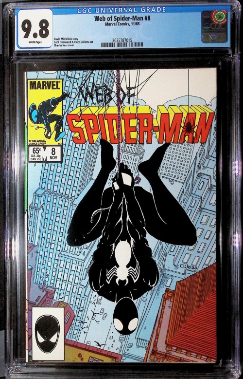 Web of Spider-Man #8 (1985) CGC 9.8