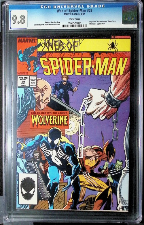 Web of Spider-Man #29 (1985) CGC 9.8