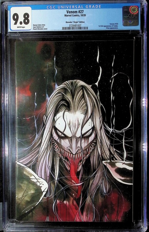 Venom #27 (2018) momoko virgin variant CGC 9.8