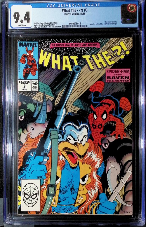 What the #3 (1988) CGC 9.4