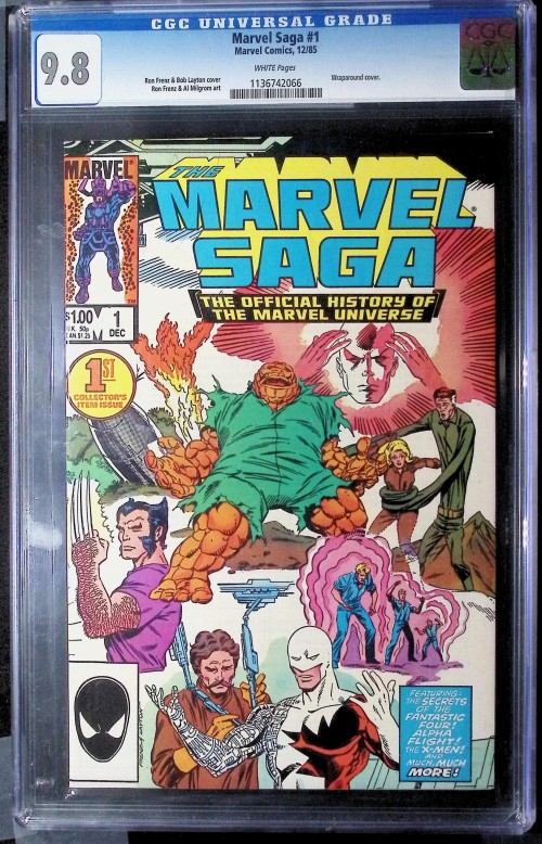 Marvel Saga #1 (1985) CGC 9.8