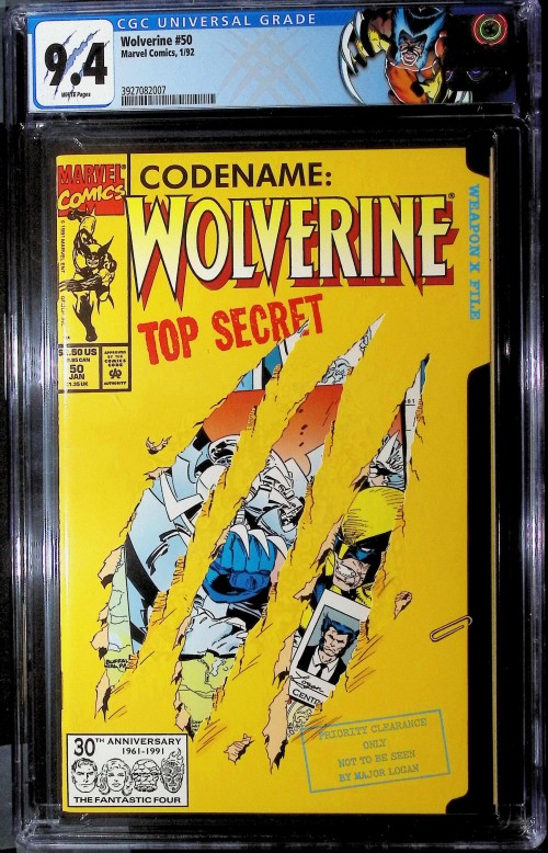 Wolverine #50 (1988) CGC 9.4
