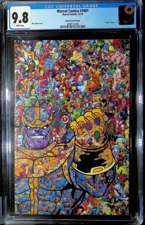 Marvel Comics #1001 garcin variant CGC 9.8
