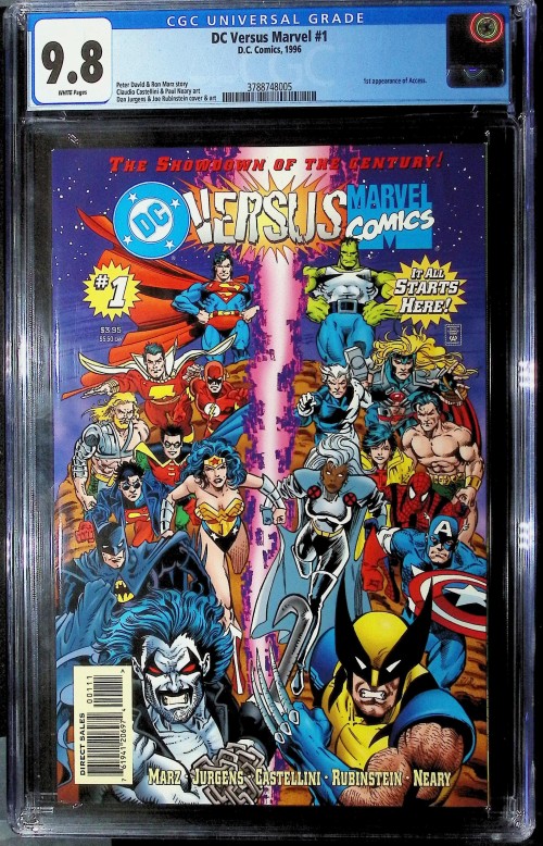 DC vs Marvel #1 (1996) CGC 9.8
