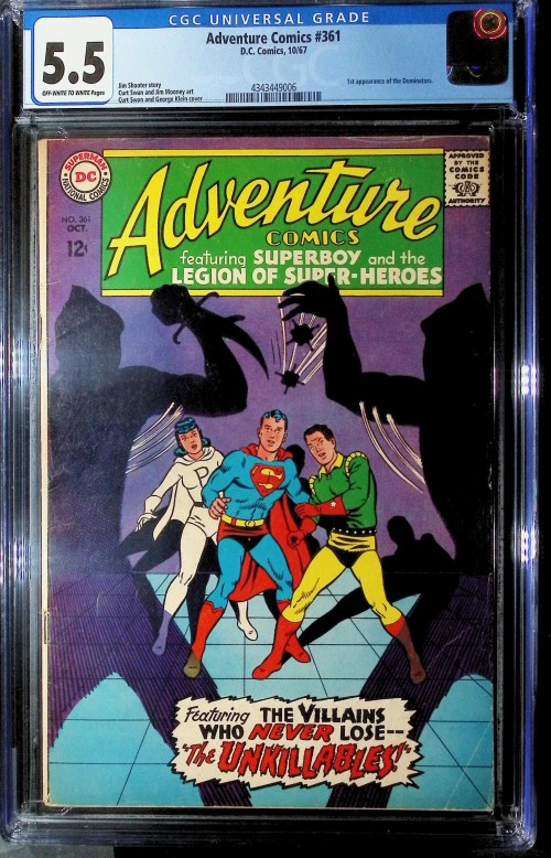 Adventure Comics #361 (1938) CGC 5.5