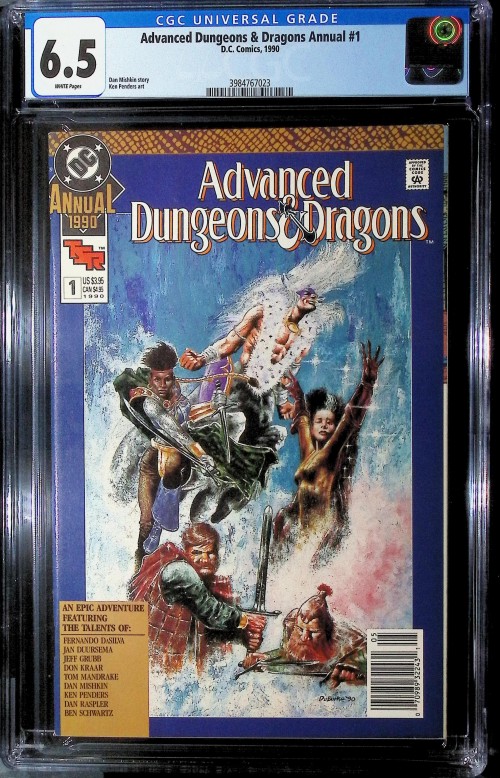 Advanced Dungeons & Dragons Annual #1 CGC 6.5