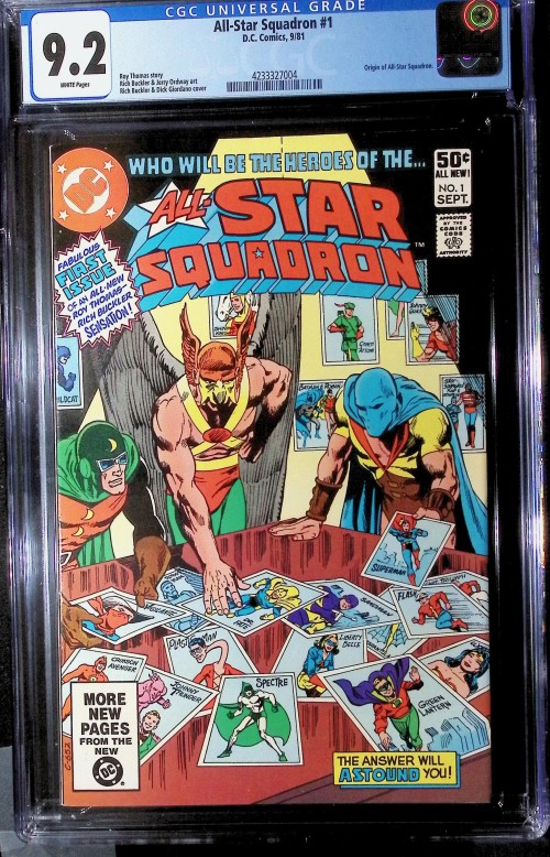 All Star Squadron #1 (1981) CGC 9.2