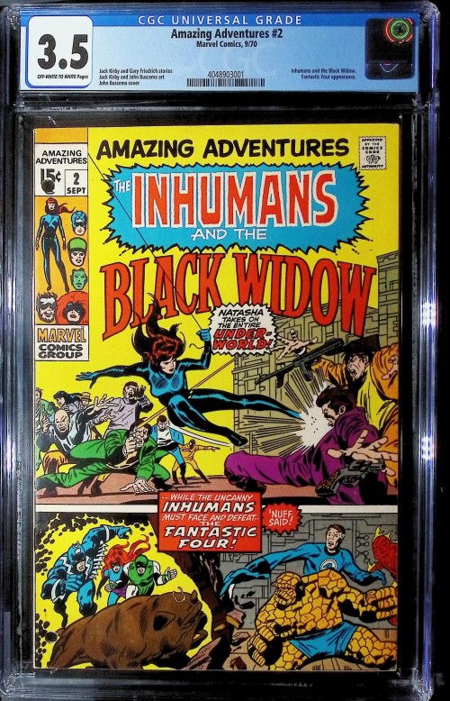 Amazing Adventures #2 (1970) CGC 3.5