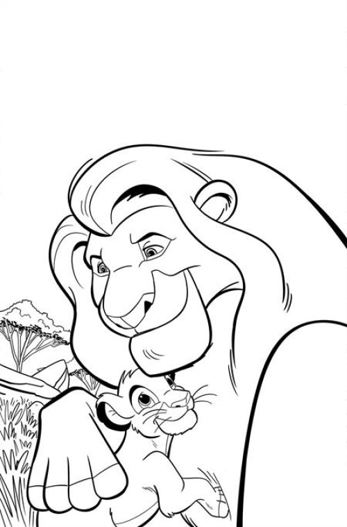 Lion King #2 (2025) cover j edgar line art virgin variant