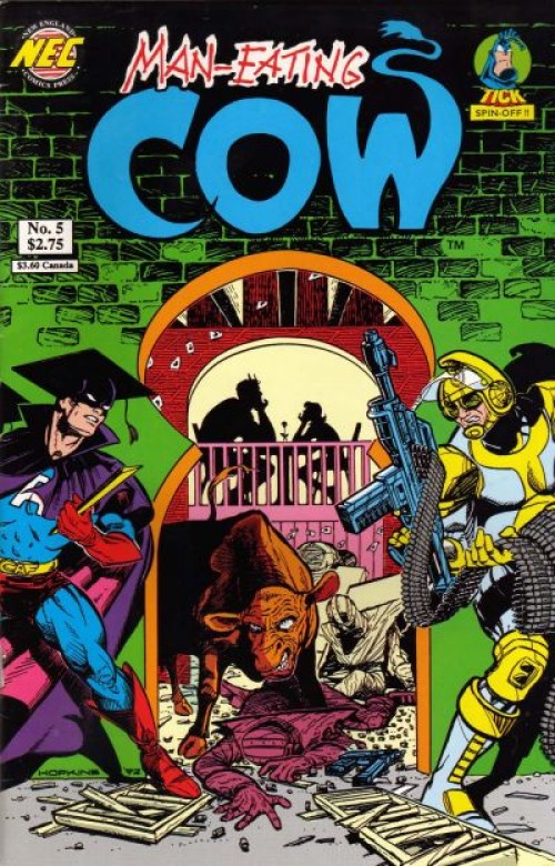 Man Eating Cow #5 (1992)