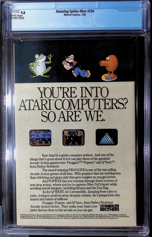 Amazing Spider-Man #254 (1963) CGC 9.8