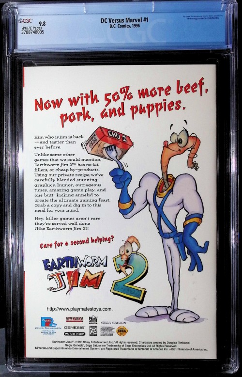 DC vs Marvel #1 (1996) CGC 9.8