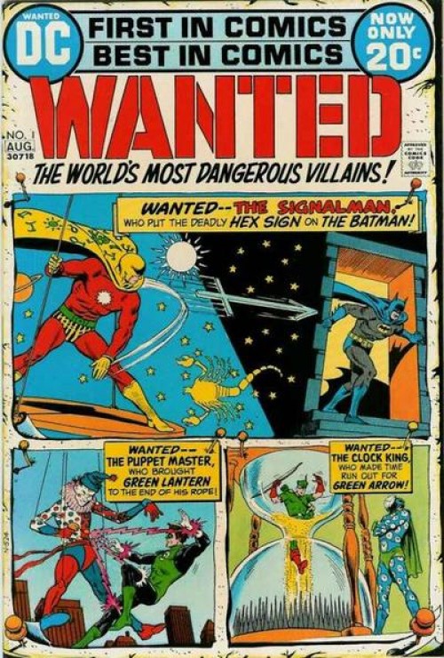 Wanted The Worlds Most Dangerous Villains #1 (1972)