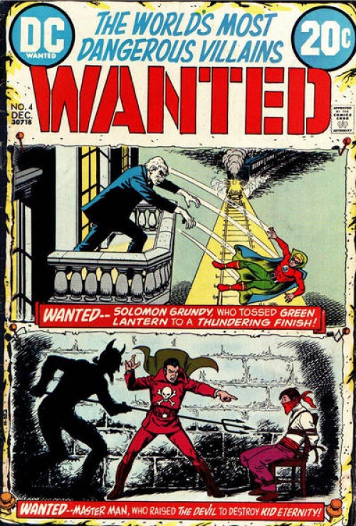 Wanted The Worlds Most Dangerous Villains #4 (1972)