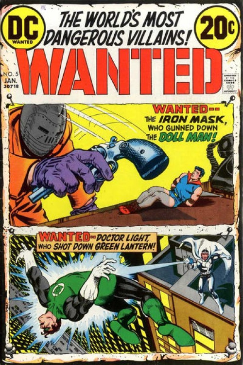 Wanted The Worlds Most Dangerous Villains #5 (1972)