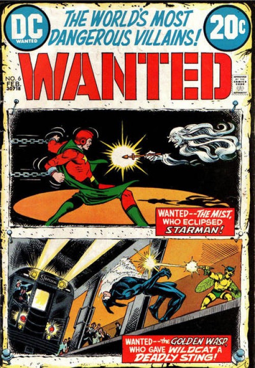 Wanted The Worlds Most Dangerous Villains #6 (1972)