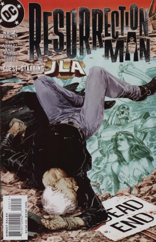 Cover of Resurrection Man #2