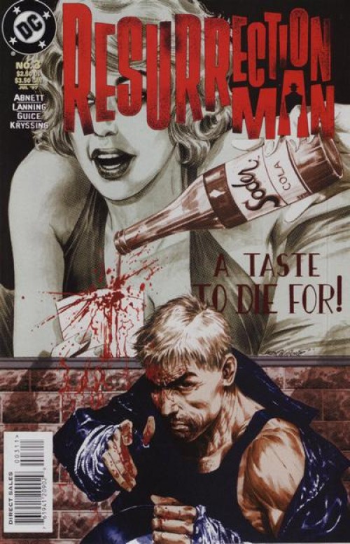 Cover of Resurrection Man #3