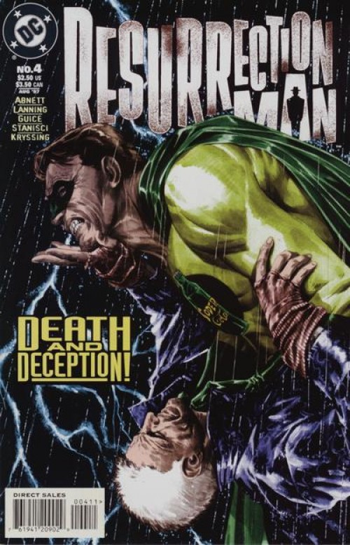 Cover of Resurrection Man #4