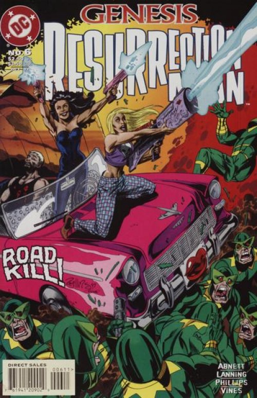Cover of Resurrection Man #6