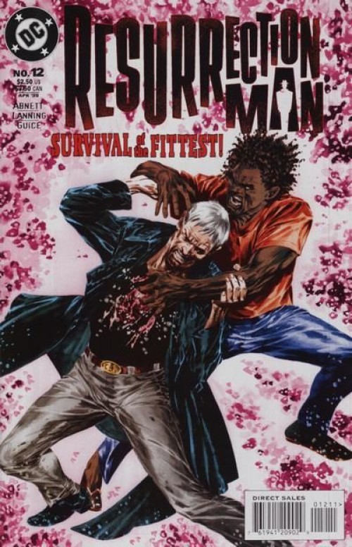 Cover of Resurrection Man #12