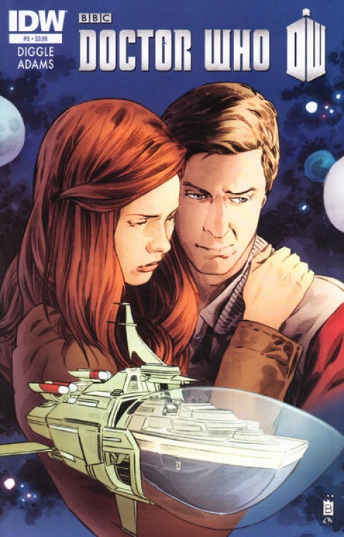 Doctor Who #5 (2012) cover a