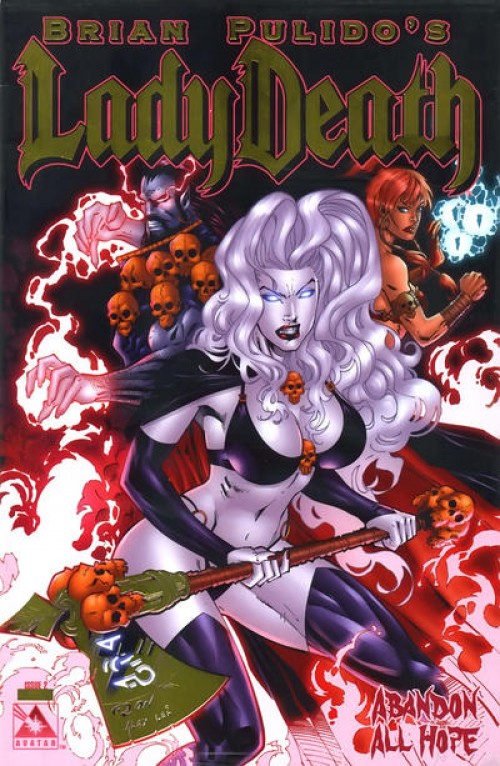 Lady Death Abandon All Hope #2 (2005) gold foil