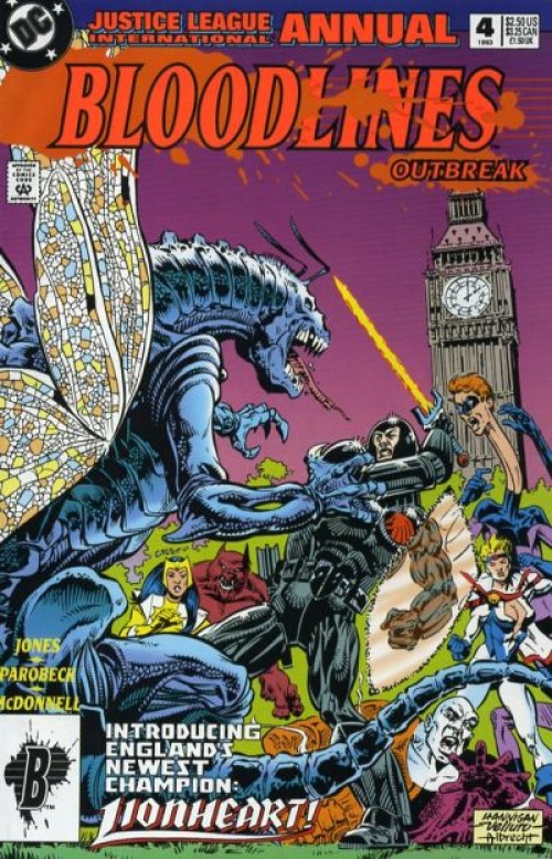 Justice League Europe Annual #4